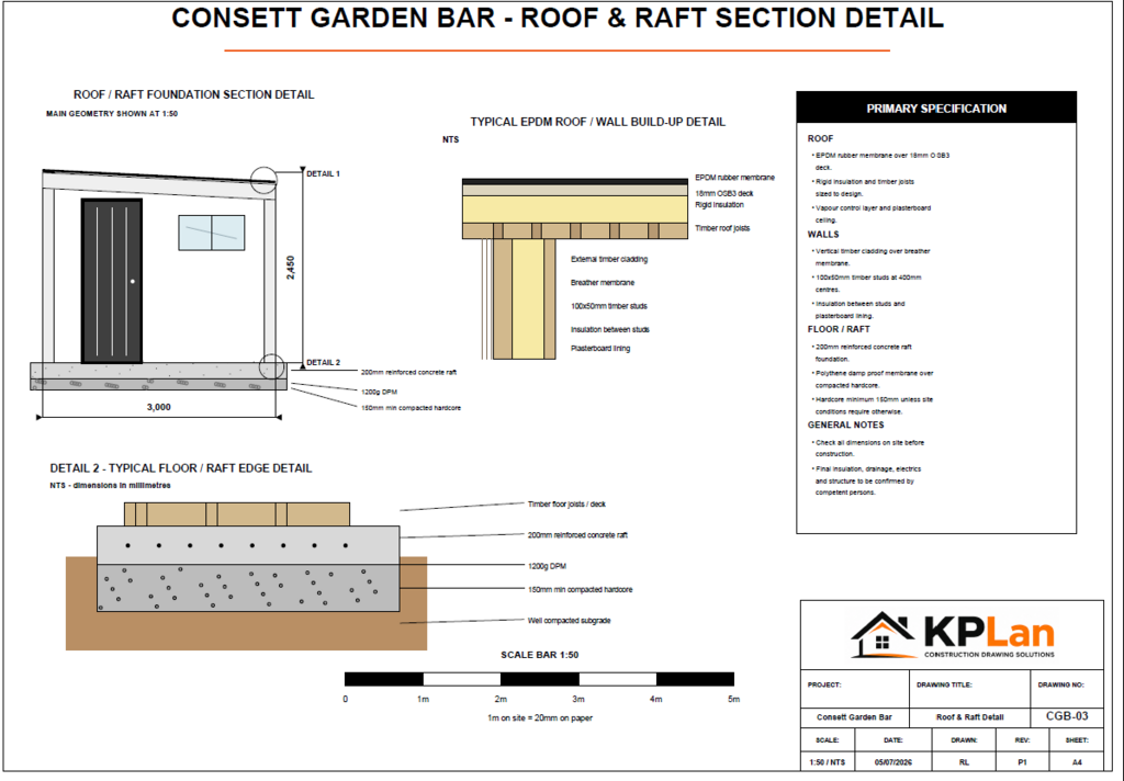 Planning Drawings Durham 