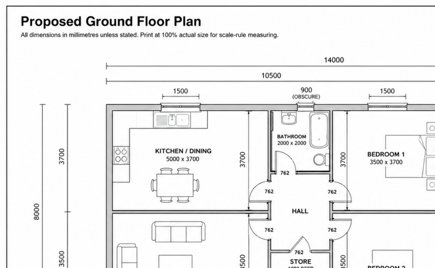 Floorplans drawings uk