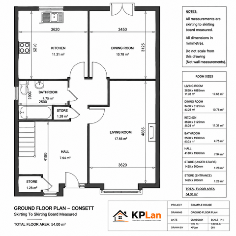 Estate Agent, Landlord & HMO Floorplans North East England 